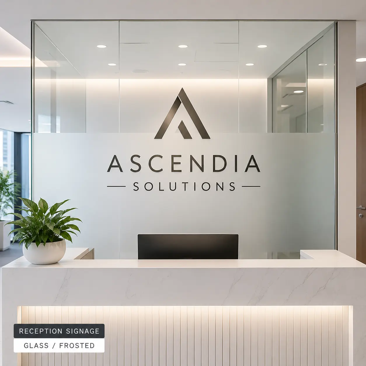 Reception Signage thumbnail 1